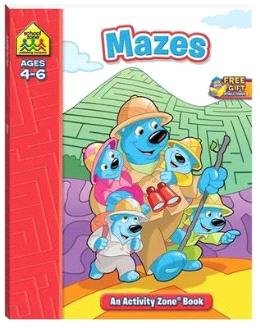 Mazes An Activity Zone Book Ages 4-6 Sale