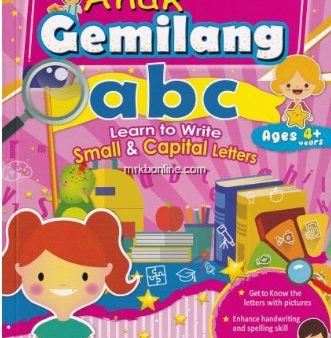 Siri Anak Gemilang Learn To Write ABC - Small & Capital Letters For Sale