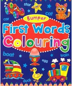 Bumper First Words Colouring Hot on Sale