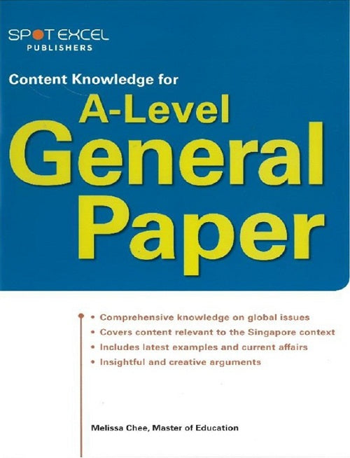 Content Knowledge For A-Level General Paper Online