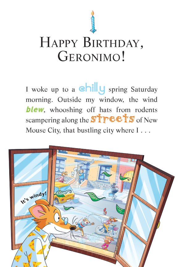 Geronimo Stilton #74: Happy Birthday, Geronimo! Online Hot Sale