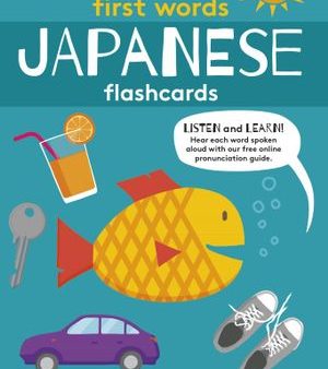 First Words - Japanese (Flashcards) Sale