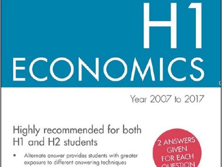 GCE A-LEVEL TEN-YEAR SERIES ANSWER BOOK H1 ECONOMIC YEAR 200 Online