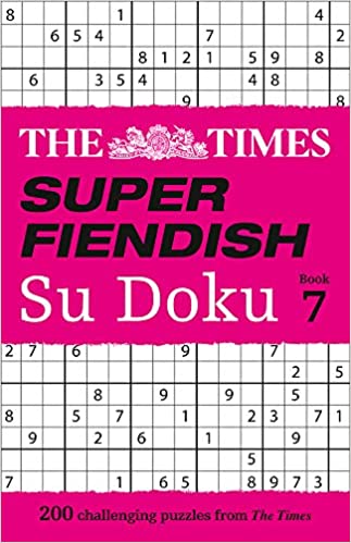 The Times Super Fiendish Su Doku Book 7: 200 Challenging Puzzles Fashion