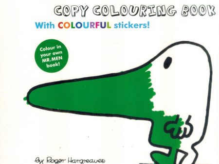 MR.MEN- MY MR NOSEY COLOURING BOOK WITH COLOUFUL STICKERS Hot on Sale