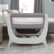 Shnuggle Air Bedside Crib - Stone Grey Supply