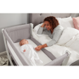 Shnuggle Air Bedside Crib - Stone Grey Supply